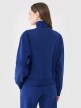 Damska bluza dresowa nierozpinana bez kaptura 4F 4FWSS25TSWSF1545 - granatowa