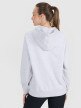Damska bluza dresowa nierozpinana z kapturem 4F 4FRSS25TSWSF2265 - szara