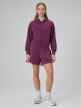 mini: Damska bluza dresowa rozpinana z kapturem 4F 4FWSS26TSWSF2178 - fioletowa (5)