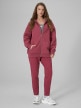 mini: Damska bluza dresowa rozpinana z kapturem 4F 4FRSS26TSWSF2780 - burgundowa (5)