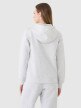 Damska bluza dresowa rozpinana z kapturem 4F 4FWMM00TSWSF2136 - szara