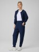 mini: Damska bluza dresowa rozpinana z kapturem 4F 4FWSS26TSWSF2178 - granatowa (2)