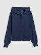 mini: Damska bluza dresowa rozpinana z kapturem 4F 4FWSS26TSWSF2178 - granatowa (7)
