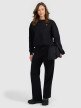 mini: Damska bluza nierozpinana bez kaptura 4F 4FRAW25TSWSF2590 - czarna (2)
