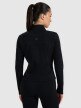 mini: Damska bluza rozpinana bez kaptura 4F 4FWAW25TSWSF1873 - czarny (5)