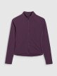mini: Damska bluza rozpinana bez kaptura 4F 4FWAW25TSWSF1873 - fioletowy (6)