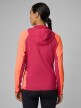 mini: Damska bluza trekkingowa z kapturem 4F 4FWSS26TFSWF641 - czerwona (7)