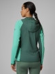 mini: Damska bluza trekkingowa z kapturem 4F 4FWSS26TFSWF641 - zielona (7)