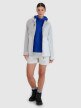Damska bluza trekkingowa z kapturem Primaloft Active 4F 4FWSS25TFSWF481 - niebieska