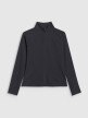 mini: Damska bluza treningowa 4F 4FRAW25TFSWF0808 - czarna (1)