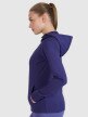 Damska bluza treningowa rozpinana z kapturem 4F 4FRSS25TFSWF467 - granatowa 