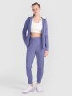 Damska bluza treningowa rozpinana z kapturem 4F 4FRSS25TFSWF467 - niebieska