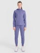 Damska bluza treningowa rozpinana z kapturem 4F 4FRSS25TFSWF467 - niebieska