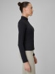 mini: Damska bluza treningowa slim 4F 4FWSS26TFSWF0850 - czarna (3)
