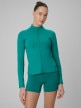  4F Damska bluza treningowa slim 4F 4FWSS26TFSWF0850  zielona Zielony