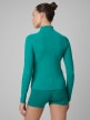 mini: Damska bluza treningowa slim 4F 4FWSS26TFSWF0850 - zielona (6)