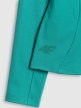 mini: Damska bluza treningowa slim 4F 4FWSS26TFSWF0850 - zielona (8)