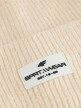 mini: Damska czapka beanie 4F 4FRAW25ACAPF0725 - beżowa (2)