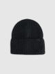 mini: Damska czapka beanie zimowa 4F 4FRAW25ACAPF0729 - czarna (1)