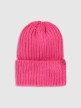 mini: Damska czapka zimowa 4F 4FRAW25ACAPF0802 - różowa (1)