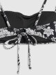 mini: Damska góra od bikini 4F 4FRSS26UBKTF111 - biało-czarna (4)