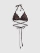 mini: Damska góra od bikini 4F 4FRSS26UBKTF114 - brązowy (6)