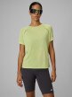 mini: Damska koszulka do biegania 4F 4FWSS26TFTSF1801 - żółta (1)