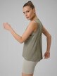 mini: Damska koszulka treningowa 4F 4FWSS26TFSLF0767 - khaki (3)