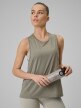 mini: Damska koszulka treningowa 4F 4FWSS26TFSLF0767 - khaki (1)