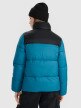 mini: Damska kurtka puchowa pikowana 4F 4FWAW25TDJAF581 - turkusowa (7)