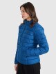 mini: Damska kurtka puchowa pikowana 4F 4FWAW25TDJAF665 - niebieska (4)
