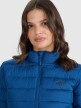 mini: Damska kurtka puchowa pikowana 4F 4FWAW25TDJAF665 - niebieska (3)
