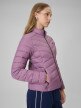 mini: Damska kurtka puchowa pikowana 4F 4FWSS26TDJAF0855 - fioletowa (3)