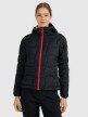 mini: Damska kurtka puchowa pikowana Primaloft Silver 4F 4FWAW25TDJAF0782 - czarna (1)