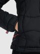 mini: Damska kurtka puchowa pikowana Primaloft Silver 4F 4FWAW25TDJAF0782 - czarna (5)