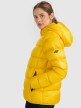 mini: Damska kurtka trekkingowa z puchem naturalnym 4F 4FWAW25TDJAF0734 - żółta (3)