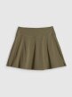 mini: Damska spódnica treningowa 4F 4FWSS26TFSKF019 - khaki (7)