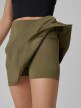 mini: Damska spódnica treningowa 4F 4FWSS26TFSKF019 - khaki (4)