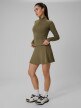 mini: Damska spódnica treningowa 4F 4FWSS26TFSKF019 - khaki (3)