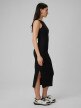 mini: Damska sukienka dzianinowa 4F 4FWSS26TDREF184 - czarna (3)