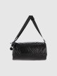 Damska torebka na ramię barrel bag 4F 4FRSS25ASBGU087 - czarna
