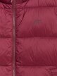 mini: Damski bezrękawnik puchowy pikowany z kapturem 4F 4FRAW25TVJAF326 - bordowy (10)
