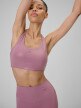  4F Damski biustonosz do jogi 4F 4FRSS26USBAF264  różowy Różowy
