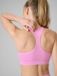 mini: Damski biustonosz treningowy 4F 4FRSS26USBAF270 - różowy (7)