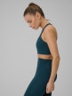 mini: Damski biustonosz treningowy 4F 4FRSS26USBAF270 - turkusowy (3)