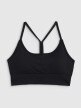 mini: Damski biustonosz treningowy 4F 4FRSS26USBAF271 - czarny (8)