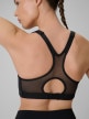 mini: Damski biustonosz treningowy 4F 4FRSS26USBAF287 - czarny (7)