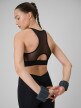 mini: Damski biustonosz treningowy 4F 4FRSS26USBAF291 - czarny (7)
