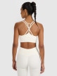 mini: Damski biustonosz treningowy 4F 4FWAW25USBAF218 - beżowy (13)