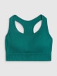 mini: Damski biustonosz treningowy 4F 4FWSS26USBAF242 - turkusowy (8)